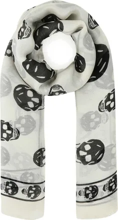 Alexander McQueen Alexander Mcqueen Printed Silk Foulard