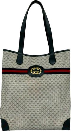 Gucci Pre-owned Gucci Micro GG Supreme Web Tote Ladies OMY9ENAGX25RWKY9