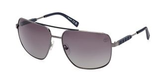 Timberland TB9283 Polarized 06D Mens Sunglasses Grey Size 62