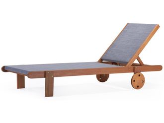 Habitat et Jardin Habitat Et Jardin - Tumbona De Madera Ex&oacute;tica Saig&oacute;n