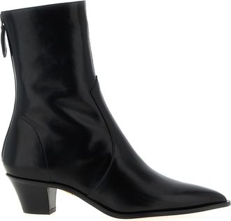 Aquazzura Calfskin Chelsea Womens Boots