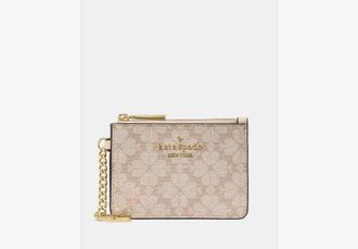 Kate Spade New York Spade Flower Key Ring Card Holder
