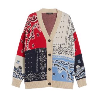 Max Mara Cardigans, female, Multicolor, S, Baobab Cardigan