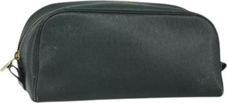 Louis Vuitton Pre-owned Leren Clutch - Dames - Vintage Clutch - Groen - ONE Size - Leer - Vintage