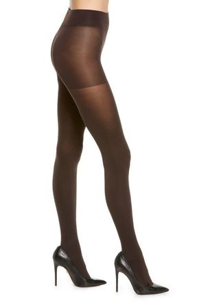 Hue Super Opaque Tights in Espresso at Nordstrom, Size 3