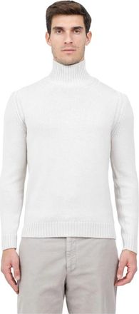 Dondup Maglia lupetto - Heren - Coltruien - Beige - S - Truien & Vesten