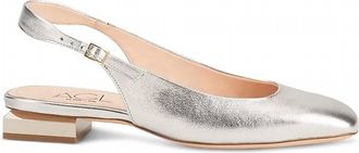 AGL Womens Angie Sandy Flats In Platinum