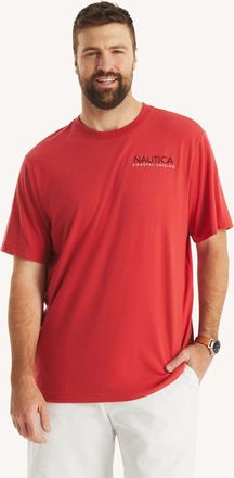 Nautica Big & Tall Coastal Sailing Graphic T-Shirt