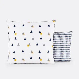 La Redoute Interieurs Kussensloop in perkalkatoen, Digna