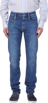 Paul & Shark Comfort Denim Jeans - Heren - Regular Fit Jeans - Blauw - L - Denim - Jeans