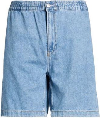 Calvin Klein BOTTOMWEAR - Denim shorts on YOOX.COM