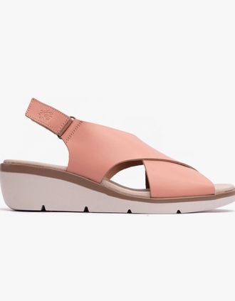 FLY London Womens Fly London NABI058FLY Womens Sandals Nude Pink - Size: 6
