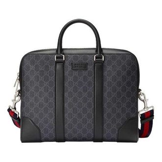 Gucci GG Supreme Briefcase Black 474135-K5RLN-1095