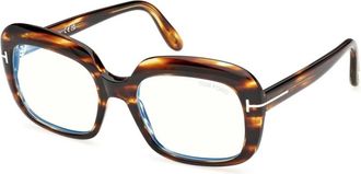 Tom Ford Ft 6096B 055 Eyeglasses - Dames - Brillen - Bruin - 53 MM - Accessoires