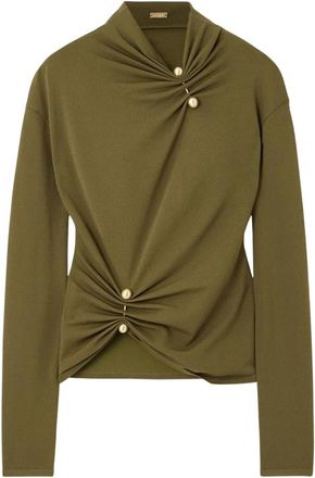 Cult Gaia Dames, Blouses & Shirts, Groen, Maat: XS Nylon