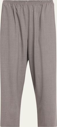 Eskandar Wool Japanese Trousers
