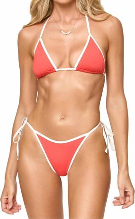 L*Space Womens Levy Bottom In Grapefruit