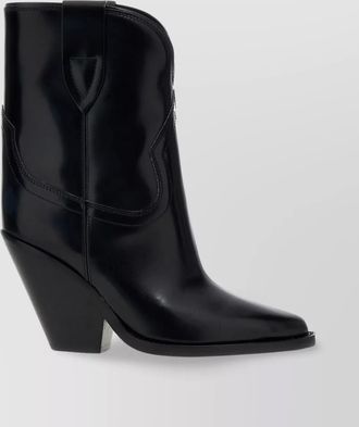 Isabel Marant leyane cone heel ankle boots