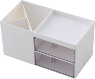 OEM Caja De Almacenamiento Para Oficina, Portal&aacute;pices Para Material De Oficina (blanco) - Fei Yu