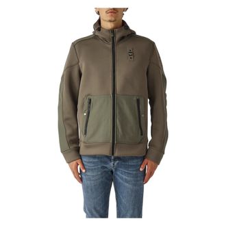 Blauer Heren, Sweatshirts & Hoodies, Groen, Maat: M