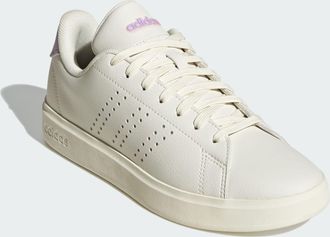 adidas Womens Advantage 2.0 Shoes - Off-White - Size UK 3.5