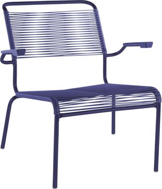 Schaffner Spaghetti-Lounger Säntis mit Armlehnen