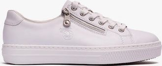 Rieker Womens Rieker L59L1 Womens Casual Shoes White/Combi - Size: 7.5