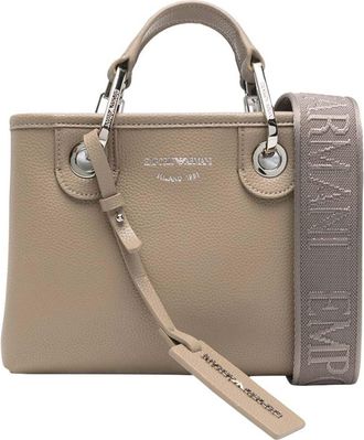 Emporio Armani Beige MyEA Xs Tote