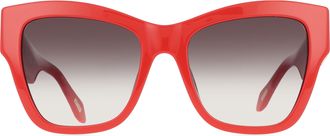 Just Cavalli SJC037 06XX Womens Sunglasses Red Size 54