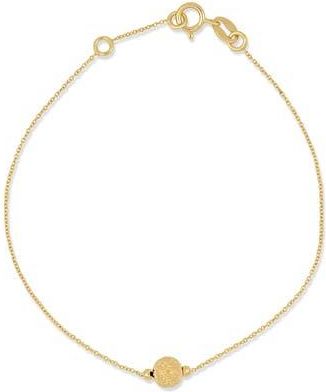 Bony Levy 14K Yellow Gold Beaded Chain Bracelet at Nordstrom Rack, Size 7