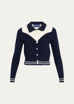 Mother The Baby Raquette Cardigan