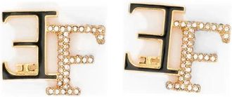 Elisabetta Franchi Or 32A67E2 U95 - Dames - Oorbellen - Geel - ONE Size - Accessoires