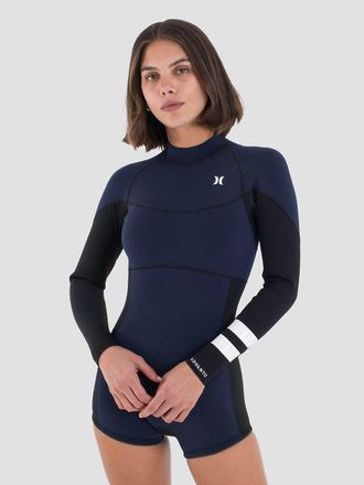 Hurley Hurley Air 2mm Shorty Spring Texture Neoprenanzug schwarz