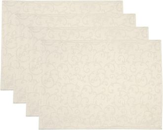 Lenox Set Of 4 Opal Innocence Placemats
