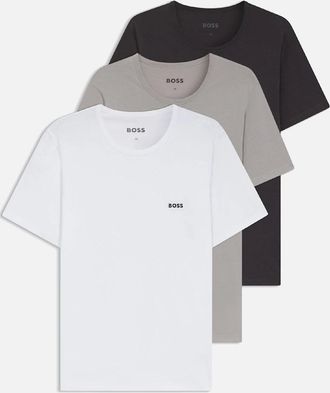 HUGO BOSS Mens 3 Pack of Underwear T-Shirts - Multi - Size: 44
