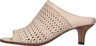 Pantanetti Sandalen Roze - Dames - Muiltjes - Roze - 40 EU - Leer - Schoenen