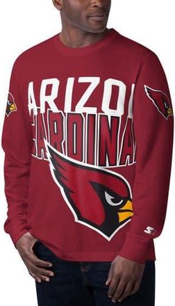 Starter Mens Starter Cardinal Arizona Cardinals Clutch Hit Long Sleeve T-Shirt at Nordstrom, Size Medium