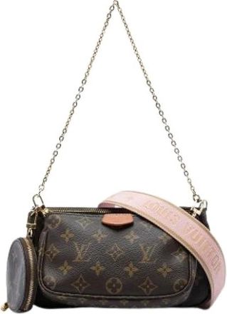 Louis Vuitton Pre-owned Multi-Pochette Accessoires - Dames - Vintage Schoudertas - Bruin - ONE Size - Vintage