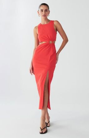 BWLDR Marigot Dress in Coral at Nordstrom, Size 6