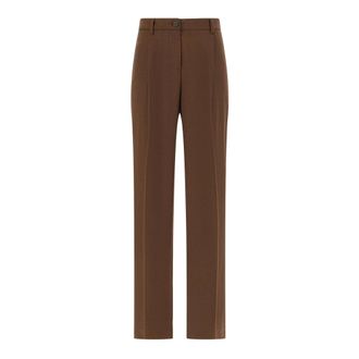 Cruna Pantaloni dritti Cora - - Trousers - Donna - Marrone - L
