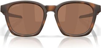 Oakley Gender Inclusive Shackle 52mm Square Sunglasses in Matte Brown Tortoise/prizm at Nordstrom
