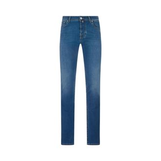 Jacob Cohen Slim-fit Jeans, male, Blue, Size: W30 Nick Slim Jeans
