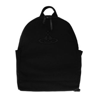 Vivienne Westwood Mochila George Mediana - Bags - Mujer - Negro - ONE SIZE