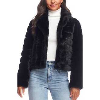 Donna Saylers' Fabulous-Furs Maven Faux Fur Jacket in Black at Nordstrom, Size Small
