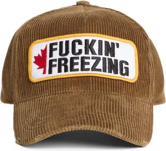 Dsquared2 Cappello da baseball in cotone - Marrone