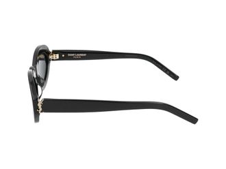 Saint Laurent Womens Sl Sunglasses Black Acetate