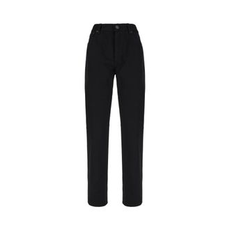 Alexander McQueen Straight-Leg Jeans - male - Alexander McQueen - Straight Fit Jeans - Black - L - Jeans