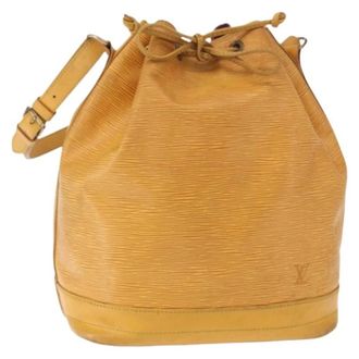 Louis Vuitton Bolso Bucket Pre-owned - Pre-owned - Mujer - Amarillo - ONE SIZE