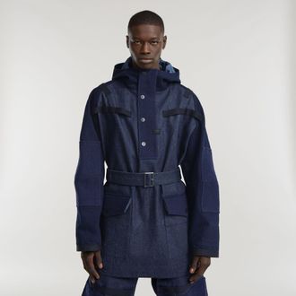 G-Star Unisex GSRR Maxi Rak - Donkerblauw - Heren