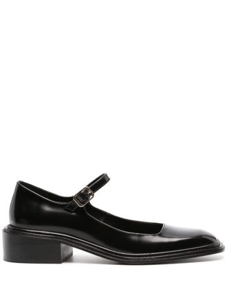 Souliers Martinez Penelope leren schoenen - Zwart